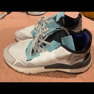 Adidas Nite Joggers Athletic Running Shoes 'Easy Mint'  [EE-5882] sz 13